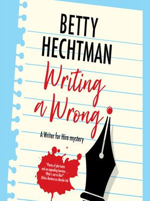 cover image of Writing a Wrong